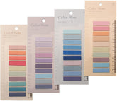 Transparent Sticky Notes, Sticky Tabs For Indexing Books, Documents, Multicolor - Pack Of 4