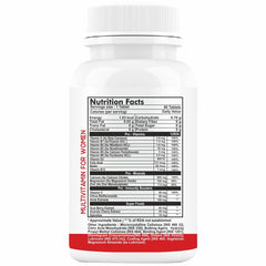 Herbagenix Multivitamin For Women, With Zinc, Vitamin C, D3, B12, Folic Acid, Biotin & Multiminerals, Antioxidant, Immunity & Superfoods Blend | 60 Chewable Tablets , 100gm 0.2lbs