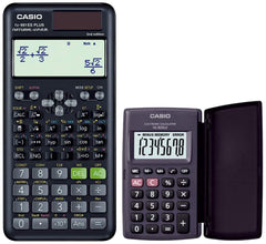 Casio FX-991ES Plus-2nd Edition Scientific Calculator & Casio HL820LV-BK Portable Calculator With Flap Cover | 10 Digit Mantissa + 2 Digit Exponential Display