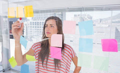 Spiral Sticky Note Pad Pocket Size (3 X 2 Inch) With Adhesive Notes (125 Leaves And 125 Flags)