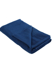 Bianca Ultra Soft Zero Twist 100% Cotton Bath Towel 500 Gsm | Super Absorbent, Fluffy Aerocore Organic Technology (Navy Blue)