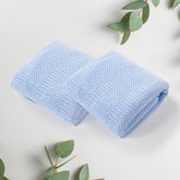 The Better Home Microfiber Bath Towel 900 Gsm | Soft, Lightweight, Absorbent & Quick Drying Bath Towel For Men & Women (Blue) - 2 Pcs