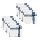 G 1 Glass Cleaning Duster Wet Dry Cotton Cleaning Cloth/Mop 400 Gsm | Pack Of 10