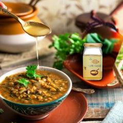 Organic Cow Ghee Bilona Method By Kanwarji'S | Healthy & Nutrient-Rich Grass-Fed Desi Cow Ghee Good For Eyes | (250ml) 8.4 Ounce | Jar Pack