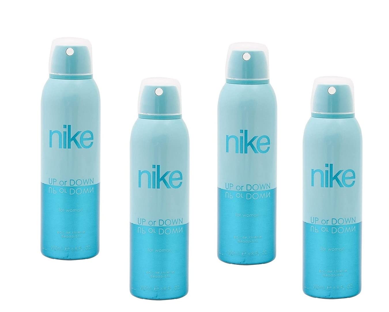 Nike Up Or Down Woman Eau De Toilette Deodorant 800ml 27.0 Fl.oz. Pack Of 4 | Perfect Gift For Women Dailywear Perfume Nike Up Or Down Woman Eau De Toilette Deodorant 800ml 27.0 Fl.oz. Pack Of 4 | Perfect Gift For Women Dailywear Perfume