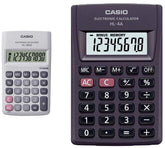 Casio HL-100LB Portable Calculator, 10 Digit & Casio HL-4A Portable Calculator, Extra Small Size Calculator | Pocket Size Calculator