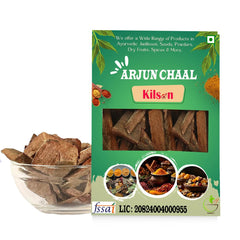 Kilson Ayurvedic Arjuna Chaal Raw Natural Heart Health Supplement Pure Arjuna Bark, Maintain Healthy Blood Pressure And Cholesterol Levels | 800gm 1.7lbs