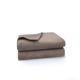 Sassoon Venir Microfiber 2 Piece Hand Towels 450 Gsm | Absorbent & Quick Dry Multipurpose Hand Towels (Sandstone)