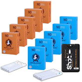 Royal Swag Herbal Cigarette Mint, Frutta Flavoured - 200 Sticks 100% No Nicotine & No Tobacco - Smoking Cessation With 100% Natural 20ml Shot Anti Addiction Spray | Pack Of 200