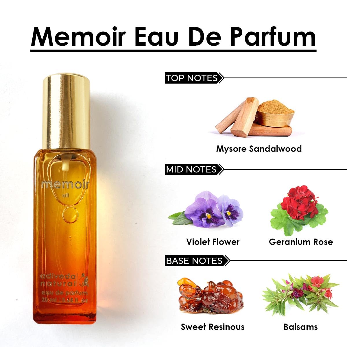 Adiveda Natural Eau De Parfum Gift Set Combo Of 4 Fragrances For Unisex 20ml 0.6 Fl.oz. | Ideal For Every Occasion Adiveda Natural Eau De Parfum Gift Set Combo Of 4 Fragrances For Unisex 20ml 0.6 Fl.oz. | Ideal For Every Occasion