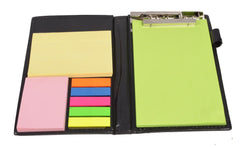 Note Book With Sticky Notes & Clip Holder In Diary Style With Free Pen | Pack Of 3