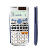 Ctifree Scientific Calculator 417 Function 2 Line 10+2 Digits Written Display Solar Scientific Calculator (CT 991ES Plus)