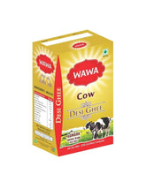 Organic Pure Desi Cow Ghee By Wawa | Good Source Of Protein Fiber & Vitamin A Healthy Desi Ghee Perfect For Sweets & Halwa | (500ml) 16.9 Ounce | Box Pack