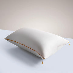 Microfiber Cloud Pillow With Adjustable Zipper, Standard Size - 27x18 Inches | White Pillow, Bed Pillow, Rectangular Deign, Hypoallergenic, Soft, Fresh & Breathable Use - 4 Piece