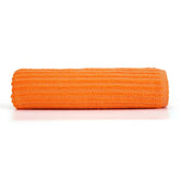 Micro Cotton Versa Craft Bath Towel 550 Gsm | Soft, Quick Drying Cotton XL Size Bath Towel (Orange)