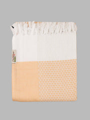 Ramraj 100% Cotton Signature Checked Bath Towel 1200 Gsm (Multicolor)- Pack Of 4
