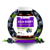 Vitawin Acai Berry For Healthy Skin & Antioxidants Supports, Ultimate Health & Nutrition Supplements, 500mg | Veg 60 Capsules 100gm 0.2lbs