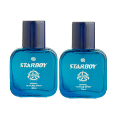 JD International Star Boy Blue Apparel Unisex Perfume With Long Lasting Fragrance - Pack Of 2 X 30ml, 1.02 Fl.oz. Each | Perfume For Men & Women