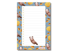 A5 Notes/To Do List Notepad, Beautiful Checklist Pad, Tear-Off Sheets (Seal) Pack Of 1