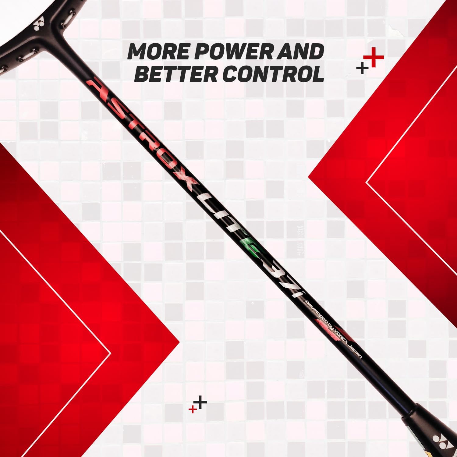 Yonex ASTROX LITE 37i Strung Graphite Badminton Racket For Intermediate Players | 30 Lbs Tension, 5u G4, Colour - Black Yonex ASTROX LITE 37i Strung Graphite Badminton Racket For Intermediate Players | 30 Lbs Tension, 5u G4, Colour - Black