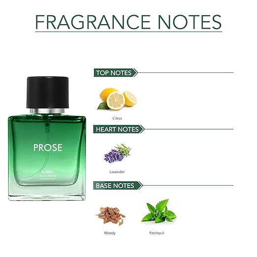 Ajmal Prose Eau De Parfum Fougere Perfume 100ml 3.4 Fl.oz. | Casual Wear For Men Ajmal Prose Eau De Parfum Fougere Perfume 100ml 3.4 Fl.oz. | Casual Wear For Men