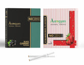 Strawberry & Black Current Flavored Cigarette For Relieve Stress & Mood Enhance - 10 Sticks X 2 Packets | No Bad Smell, Non Addictive, No Harmful - Tobacco & Nicotine Free