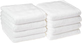 Ayus Premium Luxury Hand Towels Set 2000 Gsm | Soft Circlet Egyptian Cotton, Highly Absorbent Hotel, Spa & Bathroom Towels Collection (White) - Pack Of 12