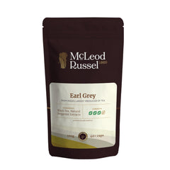 McLeod Russel 1869 Earl Grey Black Tea - 100gm, 3.5 Ounce, 40+ Cups | Blended With 100% Natural Bergamot Oil - Loose Leaf Black Orthodox | Brewed Hot Or Iced Tea - Low Caffeine