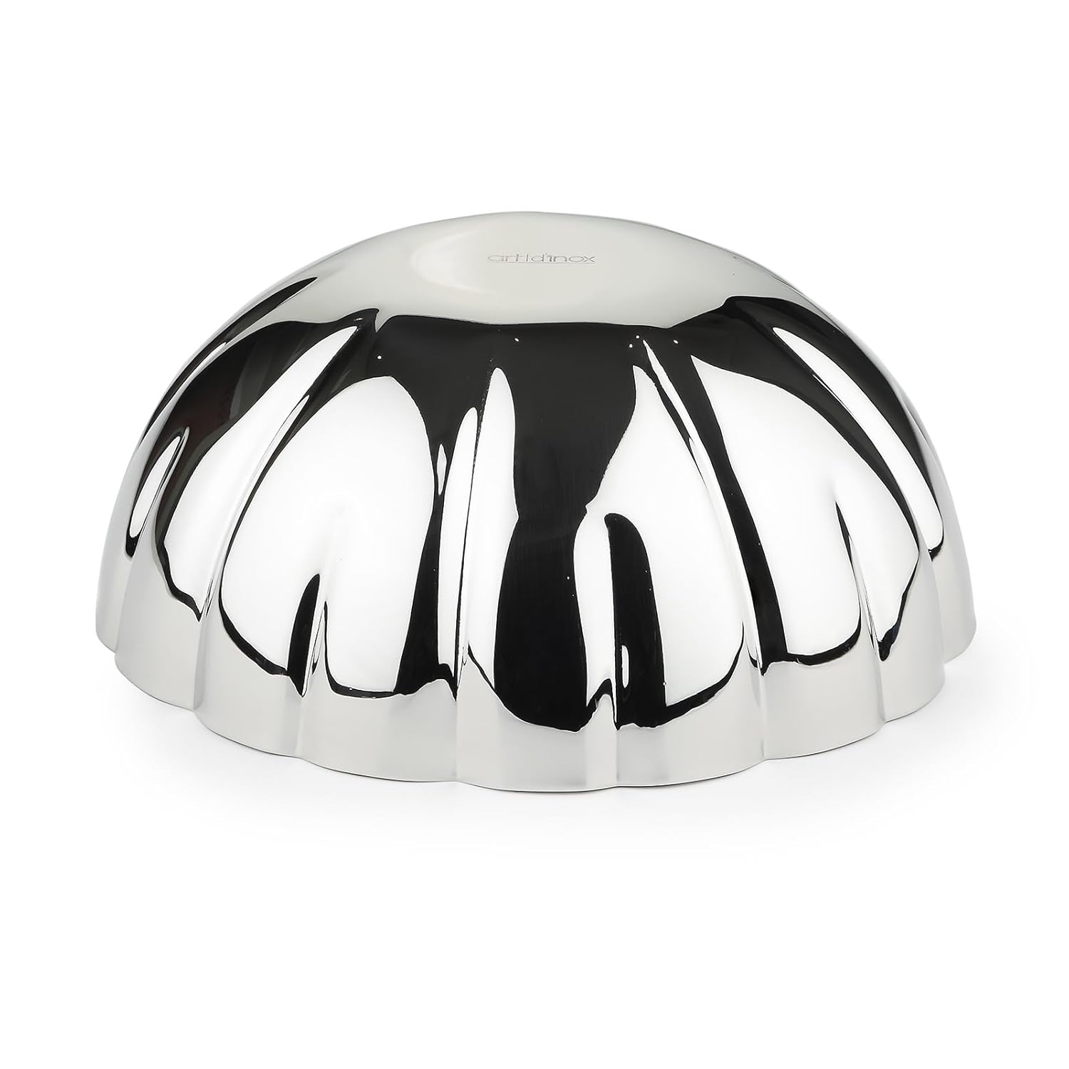 Mushroom Collection Large Serving Bowl Set Of 2 | Corporate Gifting For Diwali - Premium Serve Ware, Dinnerware & Tableware - Silver Stainless Steel Mushroom Collection Large Serving Bowl Set Of 2 | Corporate Gifting For Diwali - Premium Serve Ware, Dinnerware & Tableware - Silver Stainless Steel