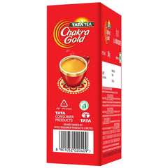 Tata Tea Chakra Gold Premium Tea - 250gm, 8.8 Ounce | Strong Tea With Long Lasting Taste - High Quality Assam Tea | Medium Caffeine Chai Patti