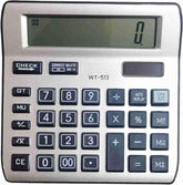 Desktop Calculator PR-513 Check & Correct, Solar N Battery Dual Power 12 Digit LCD Display | Addition, Subtraction, Multiplication, Division, Percentage