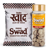 Panjon Swad Digestive 50 Candy Packet & Hing Peda Jar Pack 400gm,