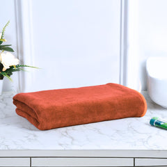 Black Gold The Finer Touch Premium Microfiber Bath Towels 400 Gsm | Lightweight Ultra-Soft Fade Resistant (Peach)