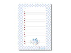 A5 Notes/To Do List Notepad, Beautiful Daily Checklist Pad, Tear-Off Sheets (Blue books) Pack Of 1