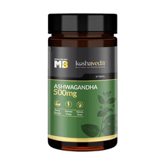 Muscleblaze Koshaveda Ashwagandha 500mg Ayurveda For Performance, Ayush Approved, High Strength Potent Formula, Boost Muscle Mass & Strength, Enhance Immunity | 30 Tablets 50gm 0.1lbs