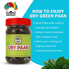 Mr. Merchant Dry Meetha Paan 220gm, Mouth Freshener | Indian Sweets | Jar Pack