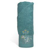 Rangoli 100% Cotton Martin Bath Towels 540 Gsm | Quick Dry, Ultra Soft, Highly Absorbent Printed Bath Towel For Men & Women Luxury & Highly Absorbent Towels - Turquise (Set Of 1)