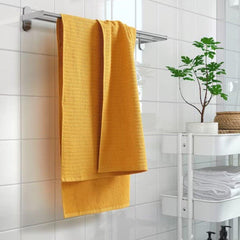 Ikea Vagsjon 100% Cotton Bath Towel 650 Gsm (Golden-Yellow)