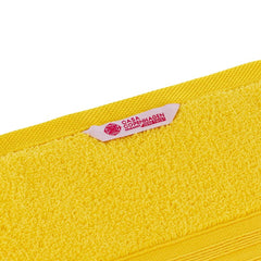 Casa Copenhagen Egyptian Cotton Zero Twist Large Bath Towel 500 Gsm (Butter Yellow)