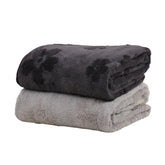 Hanker Ultra Luxury Large Size Plush Bath Towel 1000 Gsm | Blossom Super, Very Soft On Skin, Luxurious Fabric, Pure Polyamide Bath Towel (Dark Black & Grey) - 2 Pcs