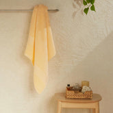 Livspace Bath Towel 475 Gsm | Bath Towels Large Size 100% Cotton, Solid Dyed, Super Soft, Absorbent (Paleto Collection - Buttercream)