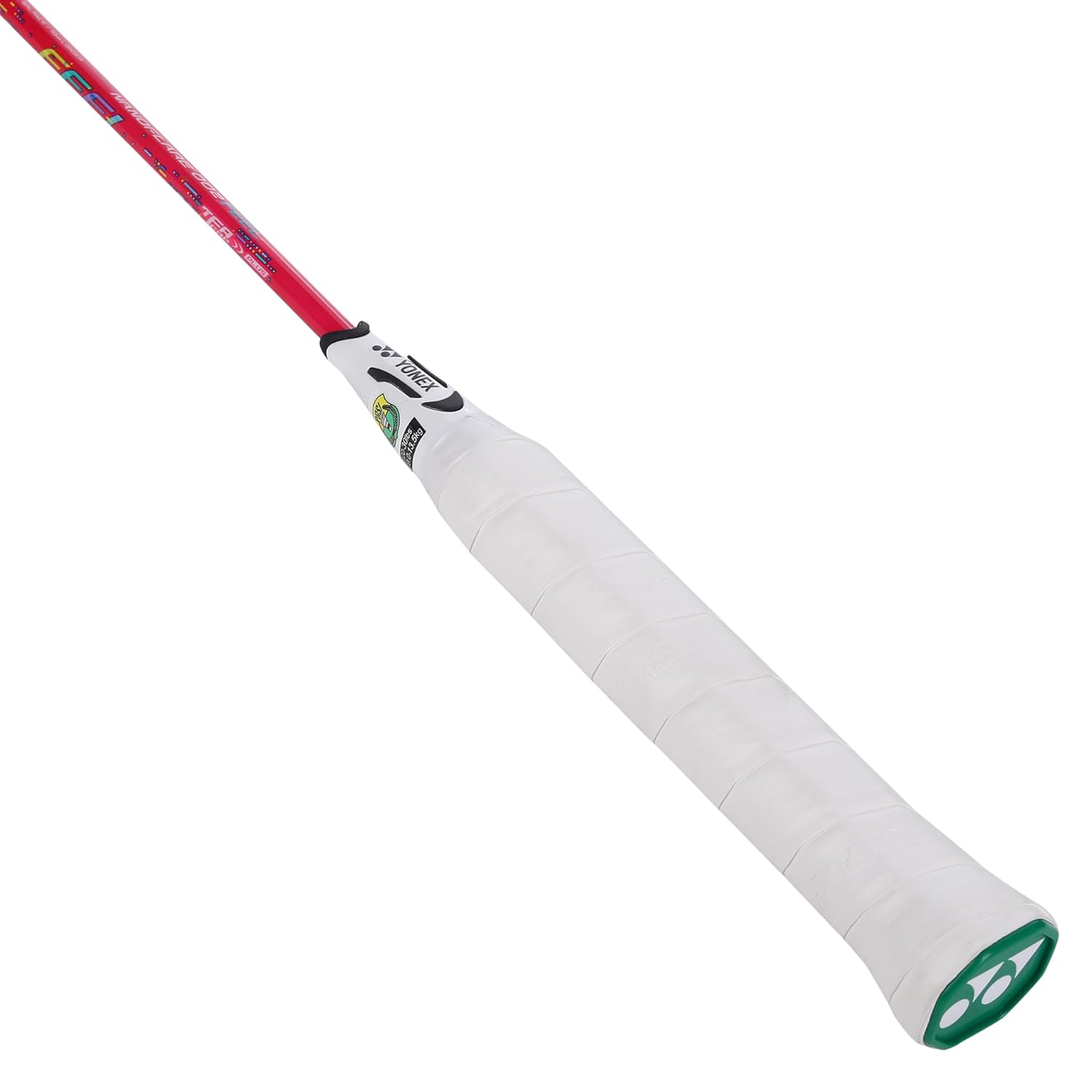 Yonex Graphite Badminton Racquet NANOFLARE 002 FEEL, G4 4U, Colour - Cyan & Red, Grip Size - 4 1/2 Inches Yonex Graphite Badminton Racquet NANOFLARE 002 FEEL, G4 4U, Colour - Cyan & Red, Grip Size - 4 1/2 Inches
