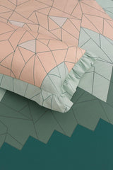 Premium Heavy King Size Bedsheet With 2 Frill Pillow Covers | 72 X 78 Inches, Sage Green | Double Bed, All-Around Elastic Fitted | Luxurious Comfort & Durability