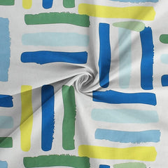 100% Cotton Double Bedsheets Queen Size With 2 Pillow Covers - 90 X 90 Inches, Multicolor | Super Soft Premium Brushed Glace Cotton Bedsheet