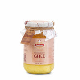 Pure Natural Kankrej Bilona A2 Cow Ghee By Indicow | Rich In Vitamins A, E Healthy Desi Cow Ghee Good For Bones Health | (500ml) 16.9 Ounce | Jar Pack