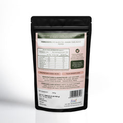 Udyan Tea Tulsi Ginger Chai - 250gm, 8.8 Ounce | Immunity Boosting CTC Black Tea With Tulsi, Ginger & Black Pepper - Ayurvedic Healing Blend For Cold & Cough Relief | High Caffeine