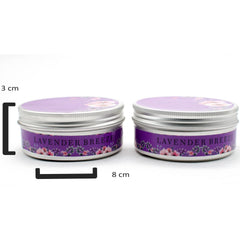 LAVENDER BREEZE DOUBLE WICK FRAGRANCE TIN CANDLE SET OF 2 BEST FOR MOTHER'S GIFT