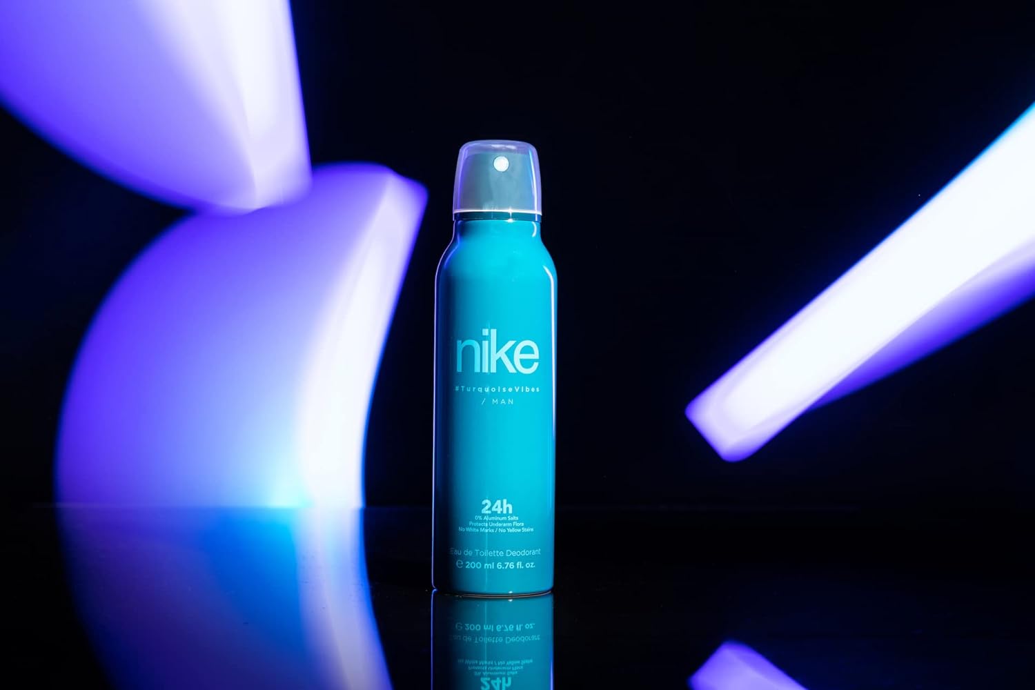 Nike Turquoise Vibes Eau De Toilette Long Lasting Men Deodorant Spray 200ml 6.7 Fl.oz. | Best Suited For Partywear & Officewear Nike Turquoise Vibes Eau De Toilette Long Lasting Men Deodorant Spray 200ml 6.7 Fl.oz. | Best Suited For Partywear & Officewear