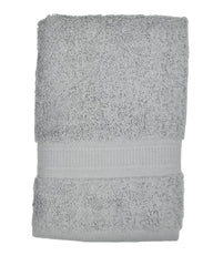 Bombay Dyeing Plain Santino 500 Gsm Cotton Hand Towel Set - Grey (2 Piece)