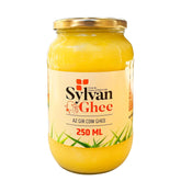 100% Pure A2 Gir Cow Ghee By Sylvan | Natural & Healthy Delicious Desi Ghee Ideal For Frying, Baking | (250ml) 8.4 Ounce | Container Jar